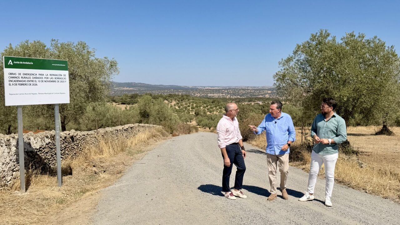 El PP destaca “la rápida y eficaz” actuación del Gobierno andaluz para reparar los caminos rurales dañados por las borrascas